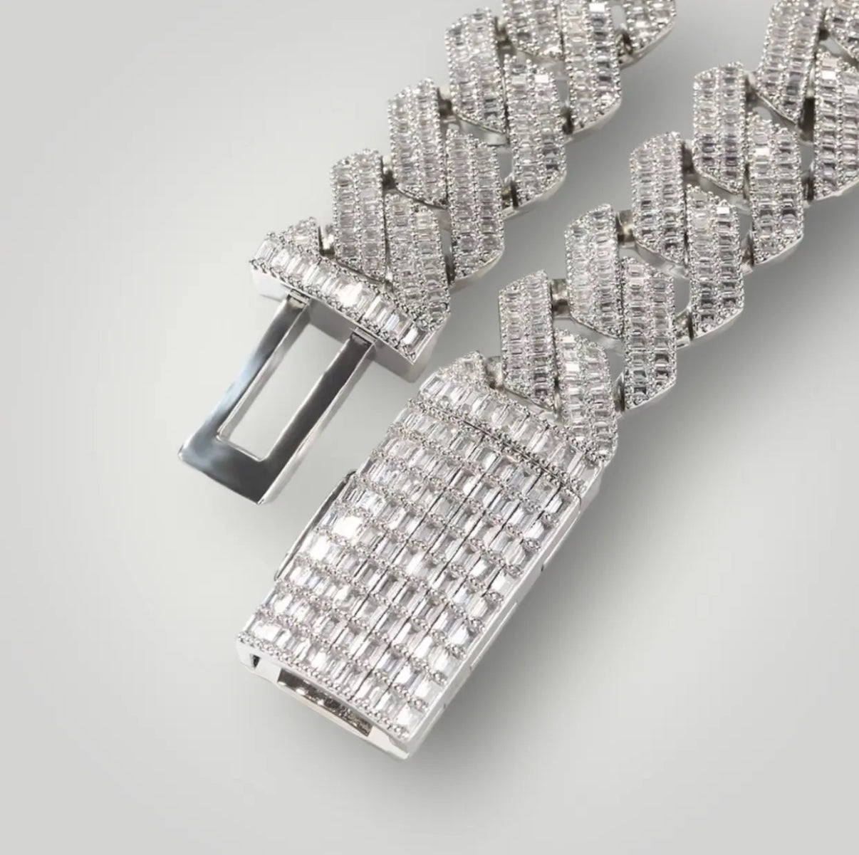 【Ice47】Iced Out Miami Cuban Chain Bracelet(20mm)