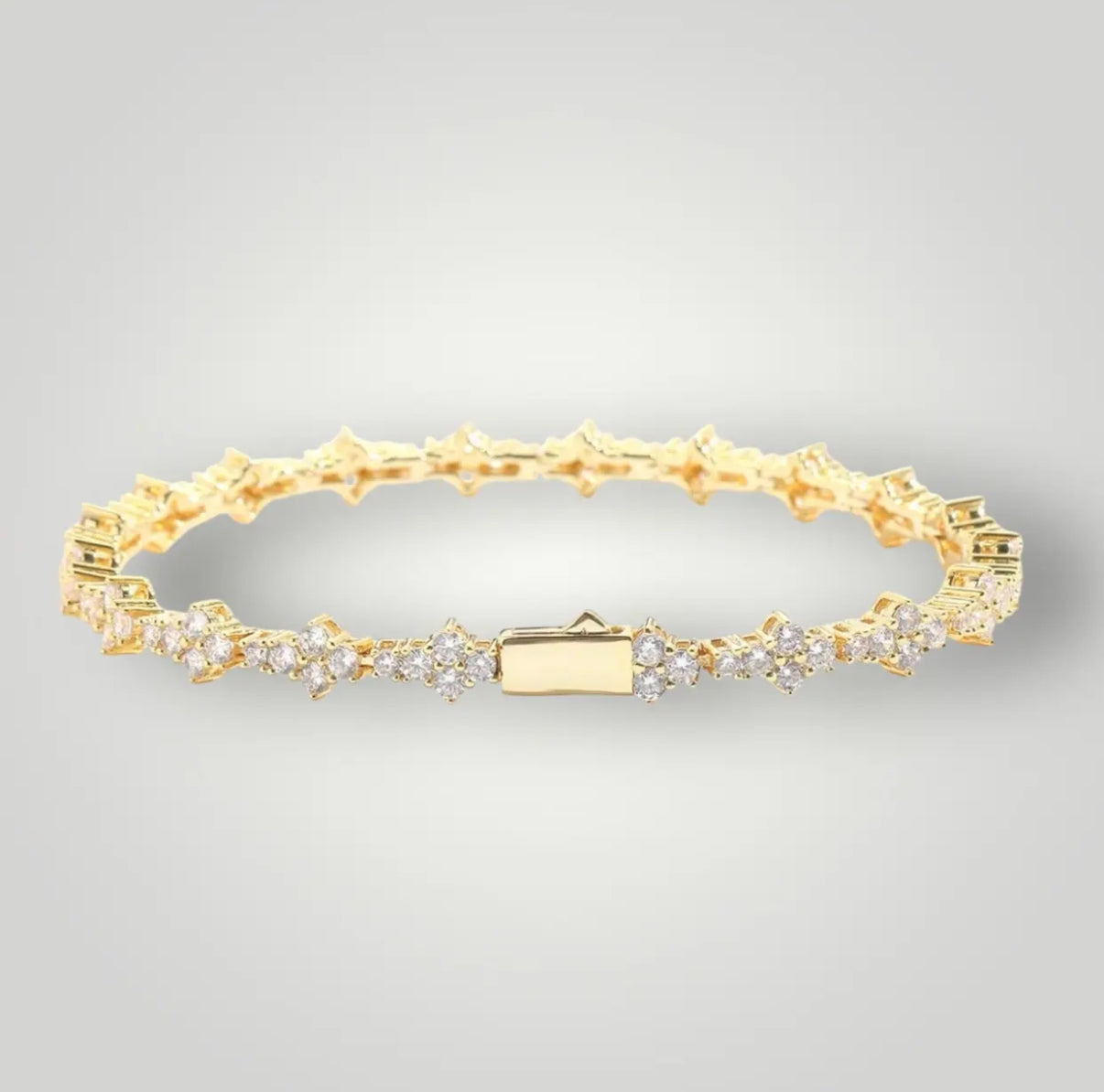 【Ice51】Triple Cut Tennis Chain Bracelet