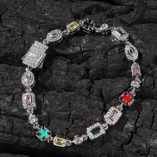 【Ice187】CC Gemstone Bracelet