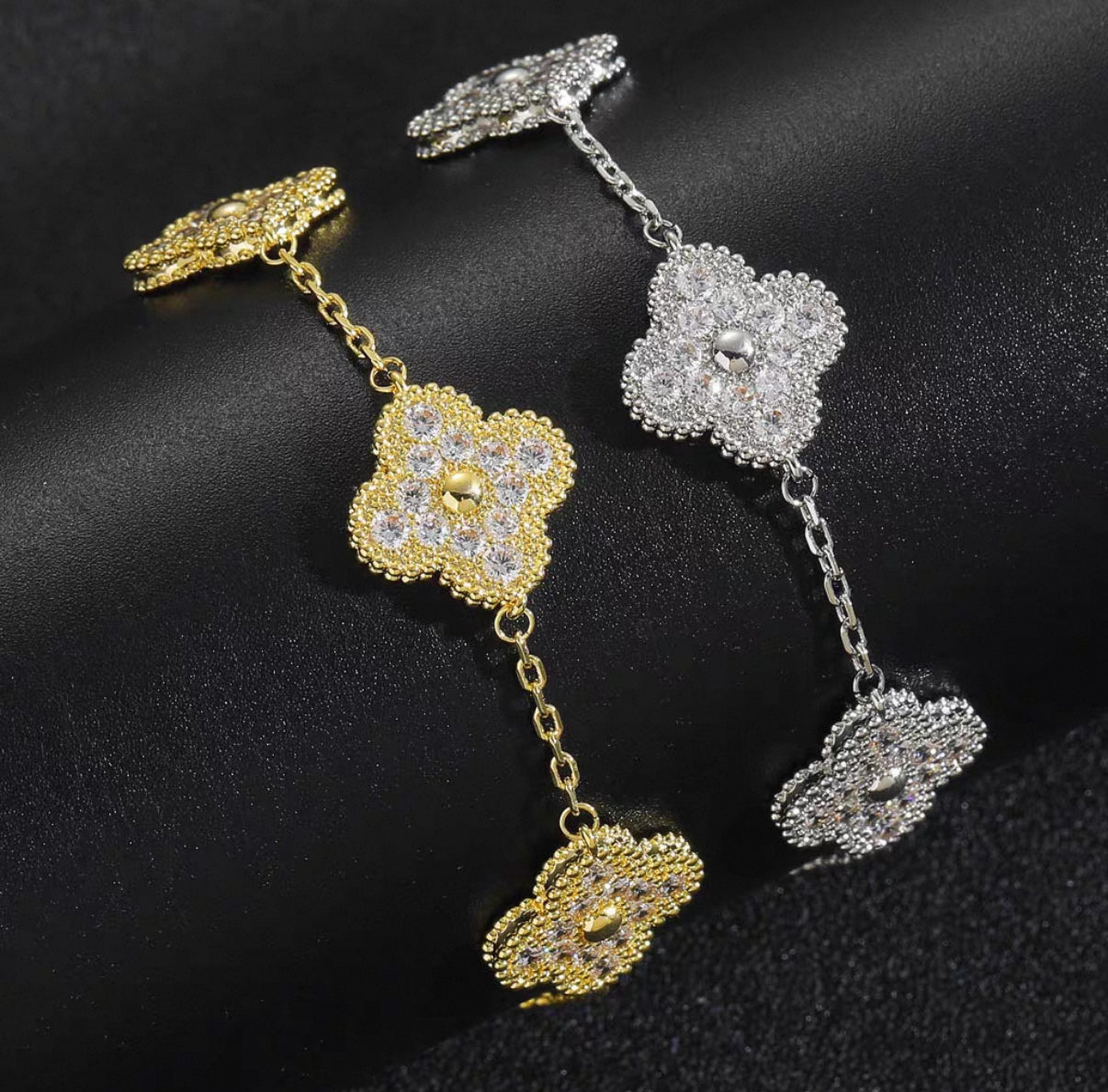 【Ice58】Luxury Clover Diamond Bracelet