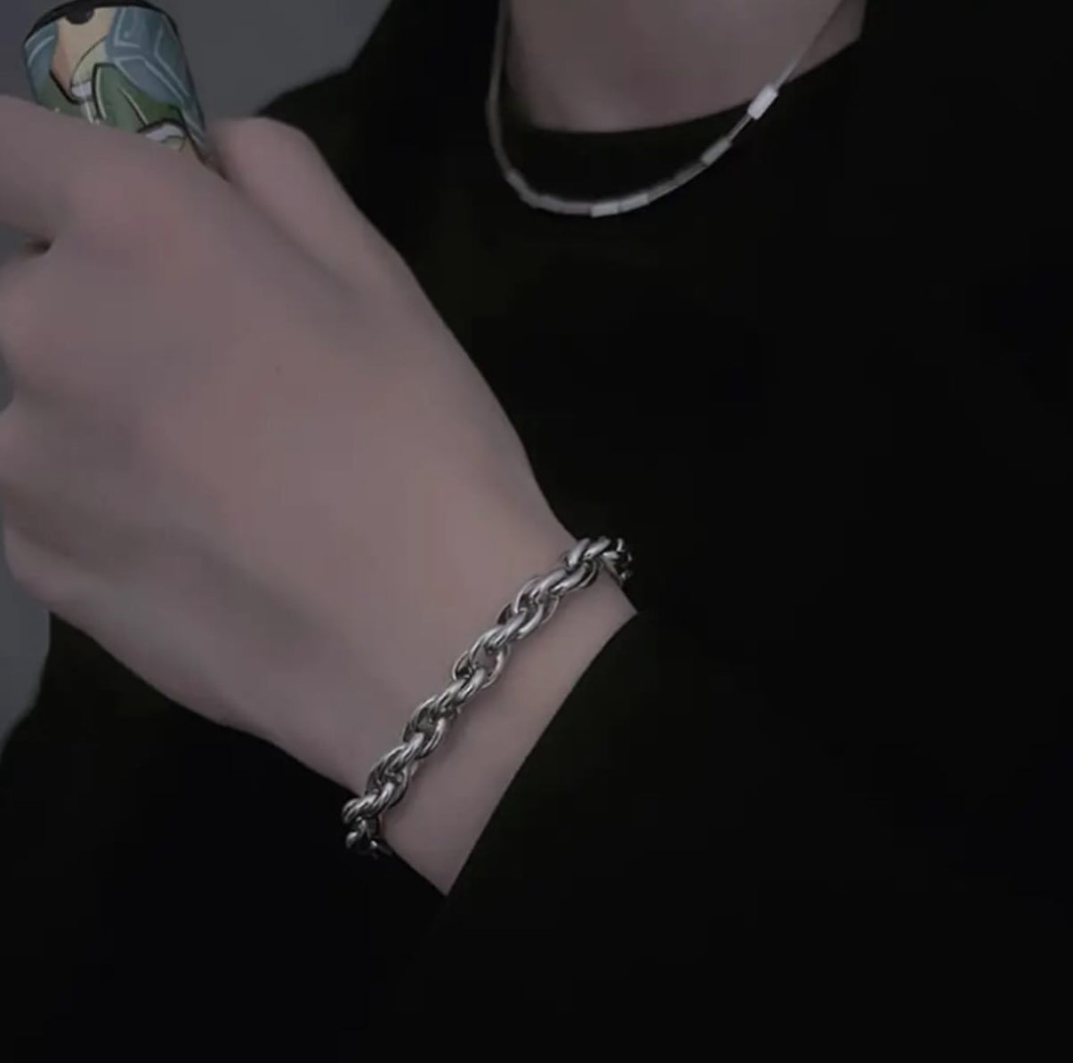 【Ice19】Twist Chain Bracelet