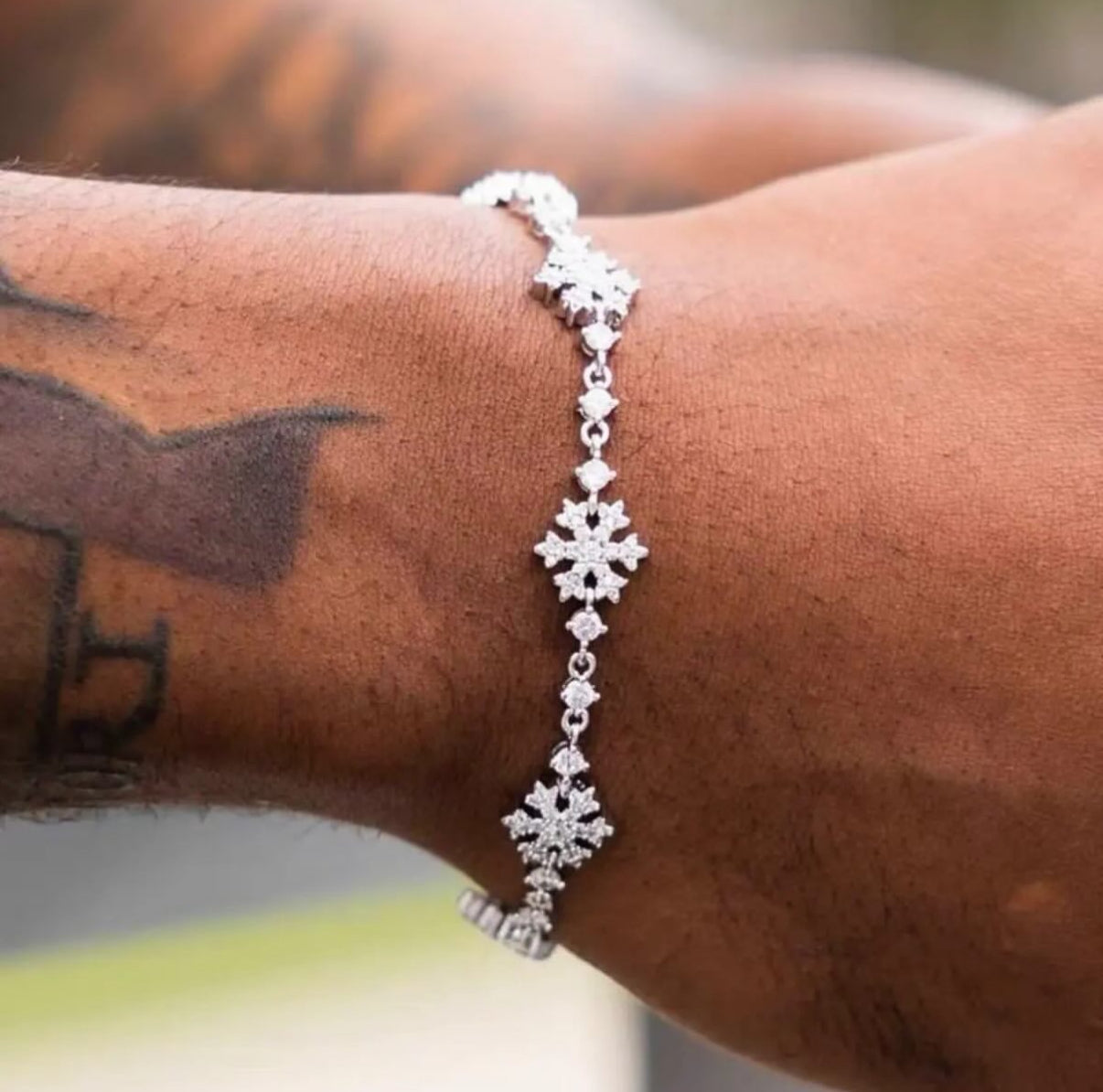 【Ice27】Snowflake Bracelet