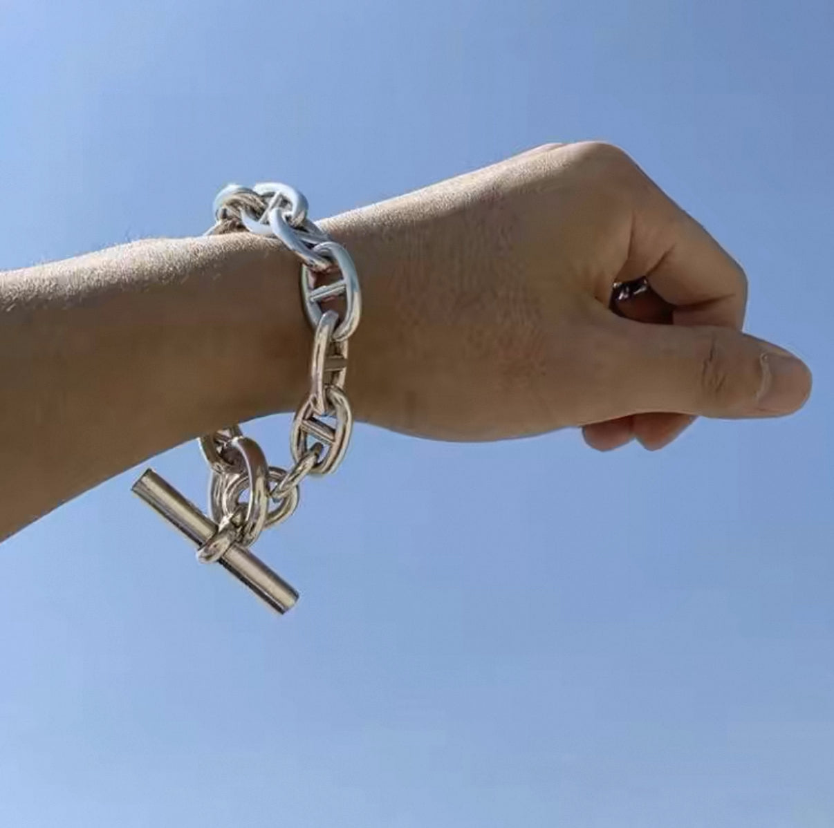 【Ice01】Anchor Chain Bracelet