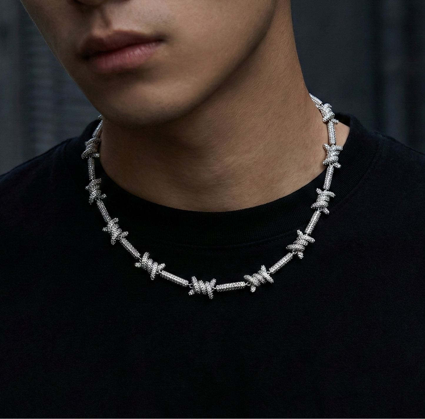 【Ice156】Spike Ice Necklace