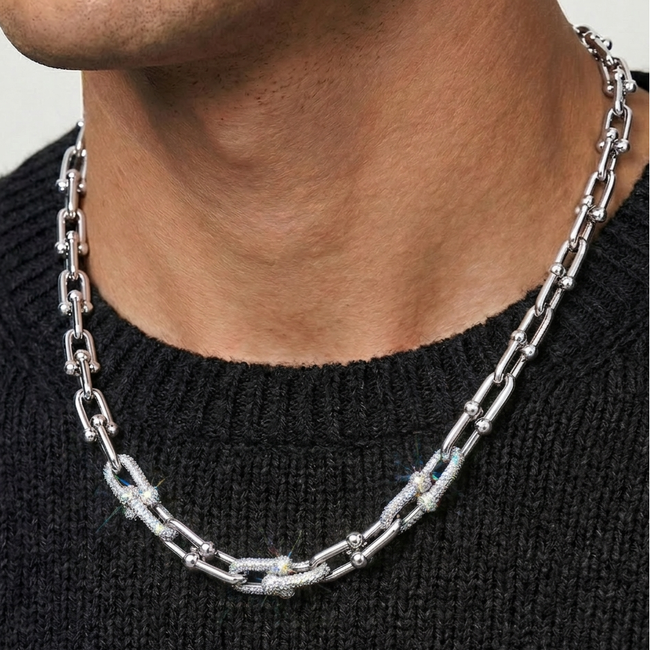 Ice88】Luxury Link Necklace – IceLuxe