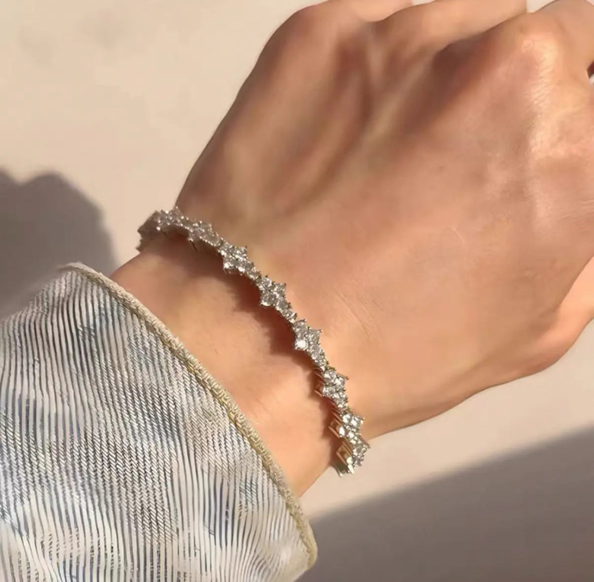 【Ice51】Triple Cut Tennis Chain Bracelet