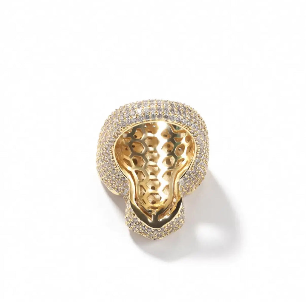 【Ice34】Cross Baguette Ring
