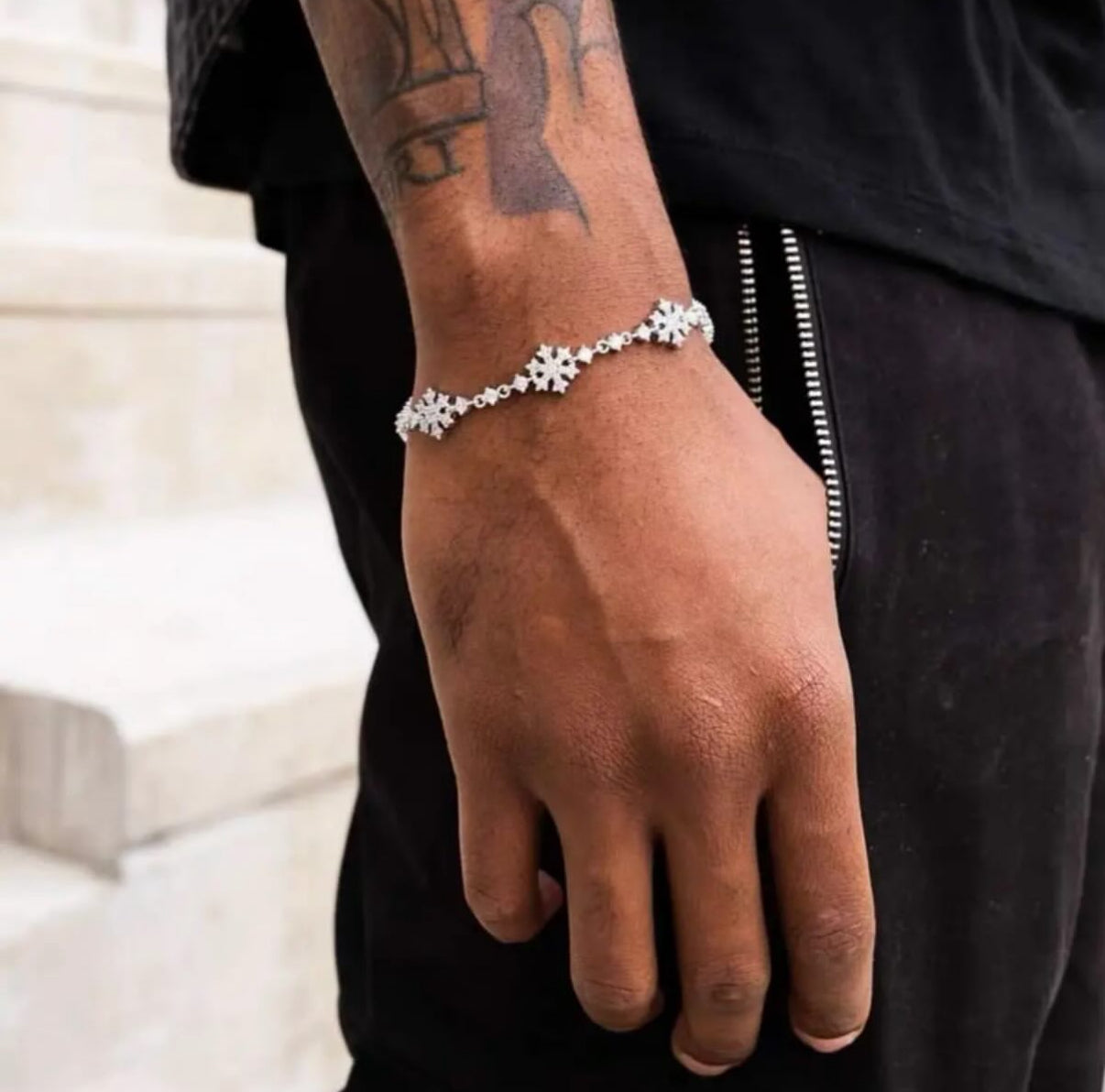 【Ice27】Snowflake Bracelet
