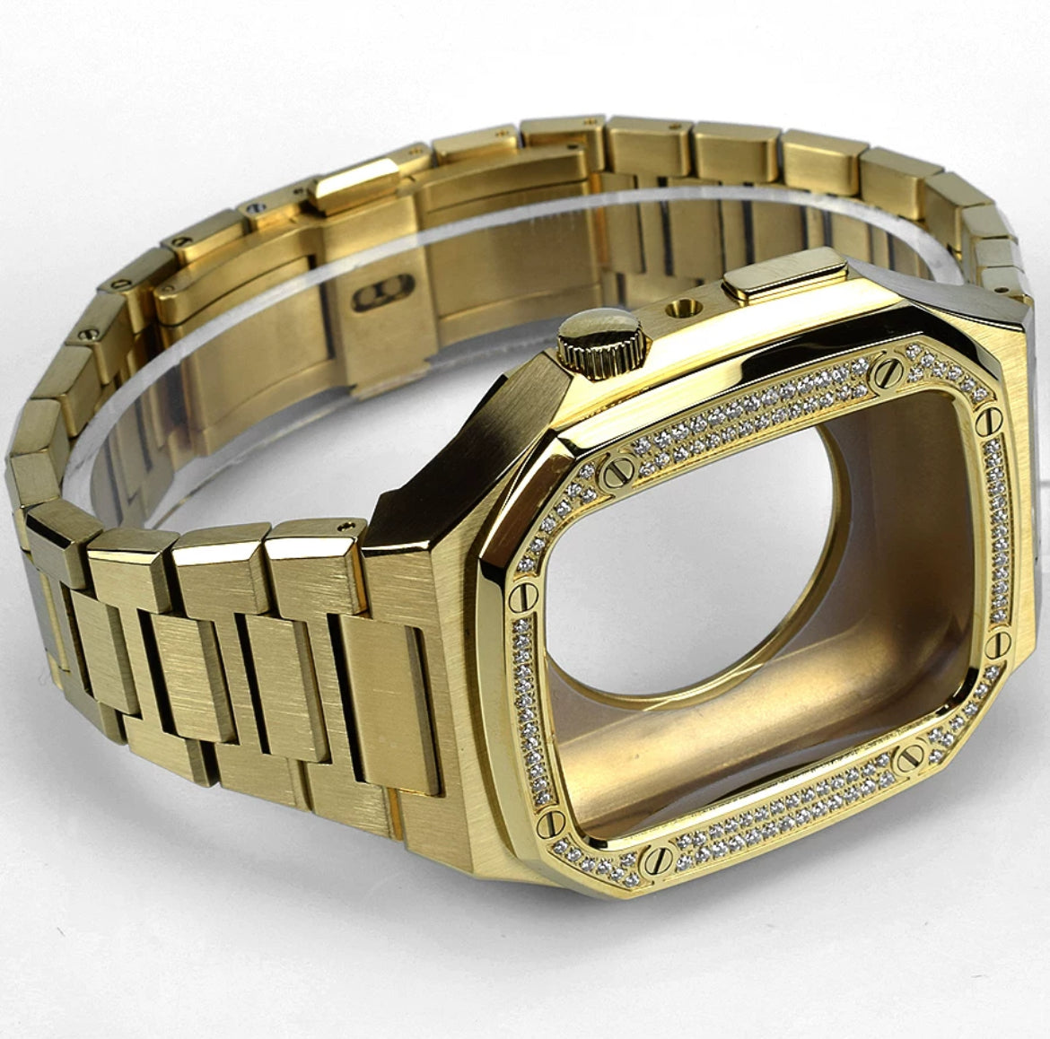 【Ice53】Iced Out Luxury Apple Watch Case