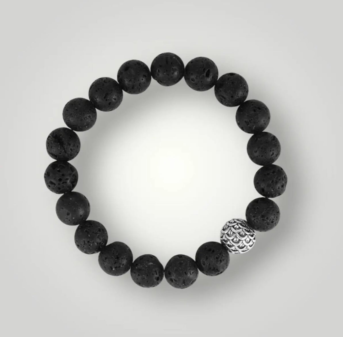 【Ice26】volcanic rock Bracelet