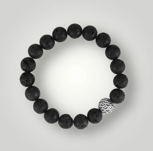 【Ice26】volcanic rock Bracelet