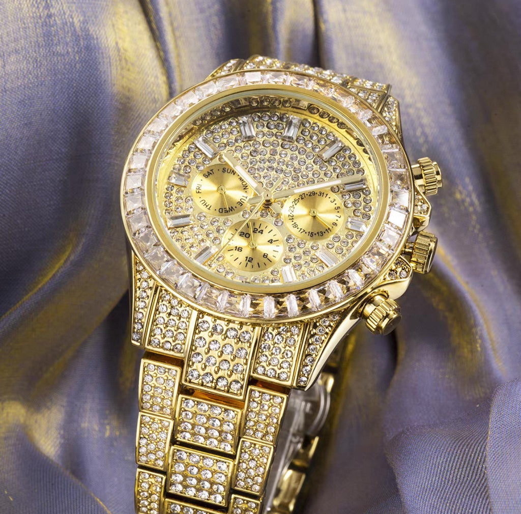 【Ice36】Imperium Starburst Full Ice Watch