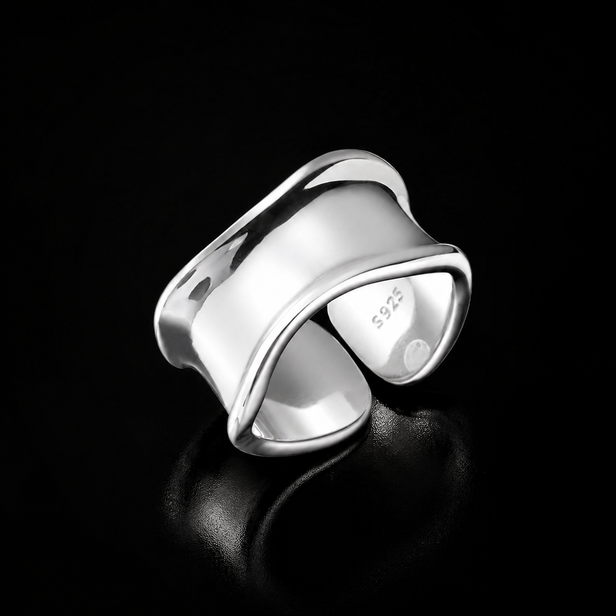 【Ice234】Fluid Cuff Ring