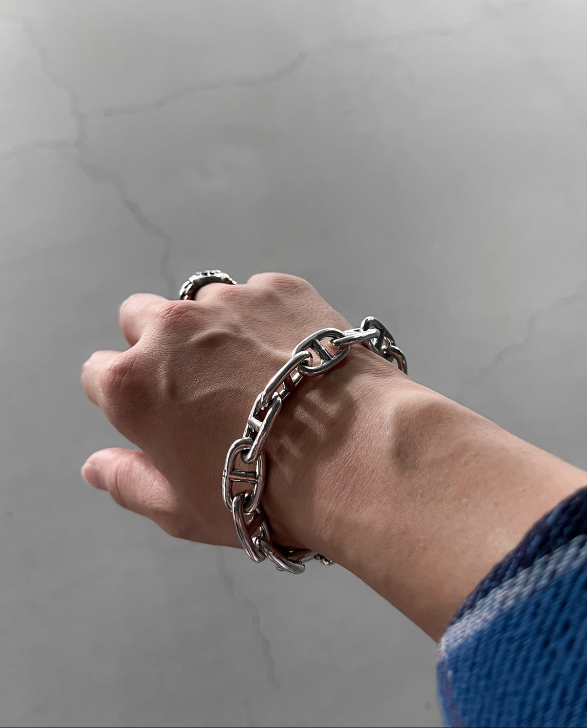 【Ice01】Anchor Chain Bracelet