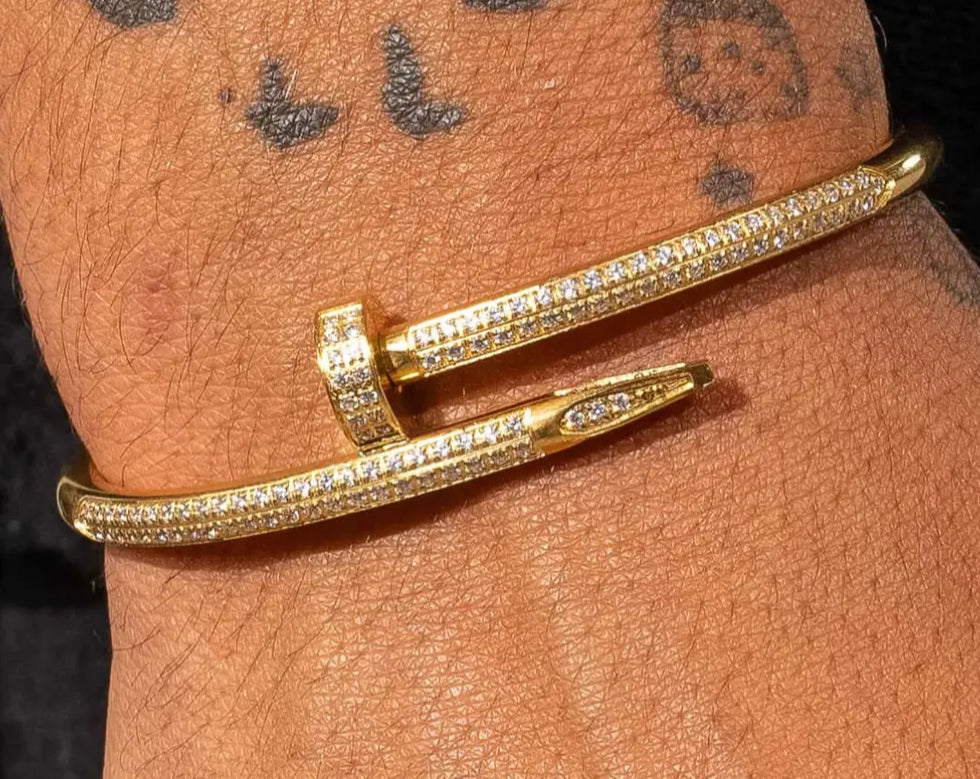 【Ice91】Diamond Nail Bracelet