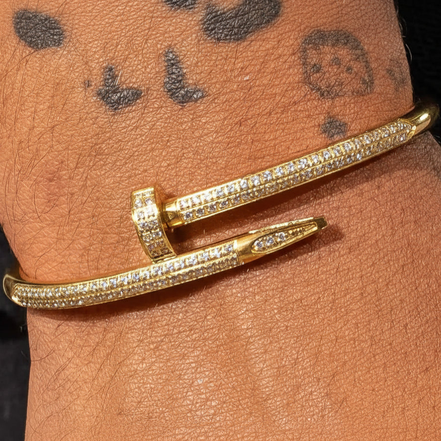 【Ice91】Diamond Nail Bracelet