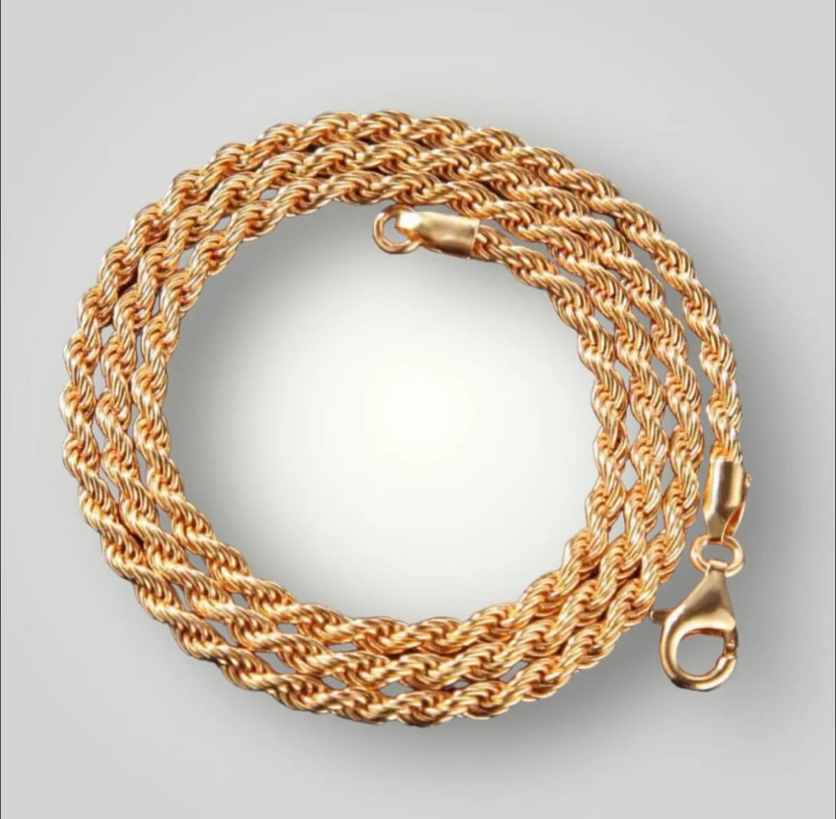 【Ice22】Rope Chain Necklace