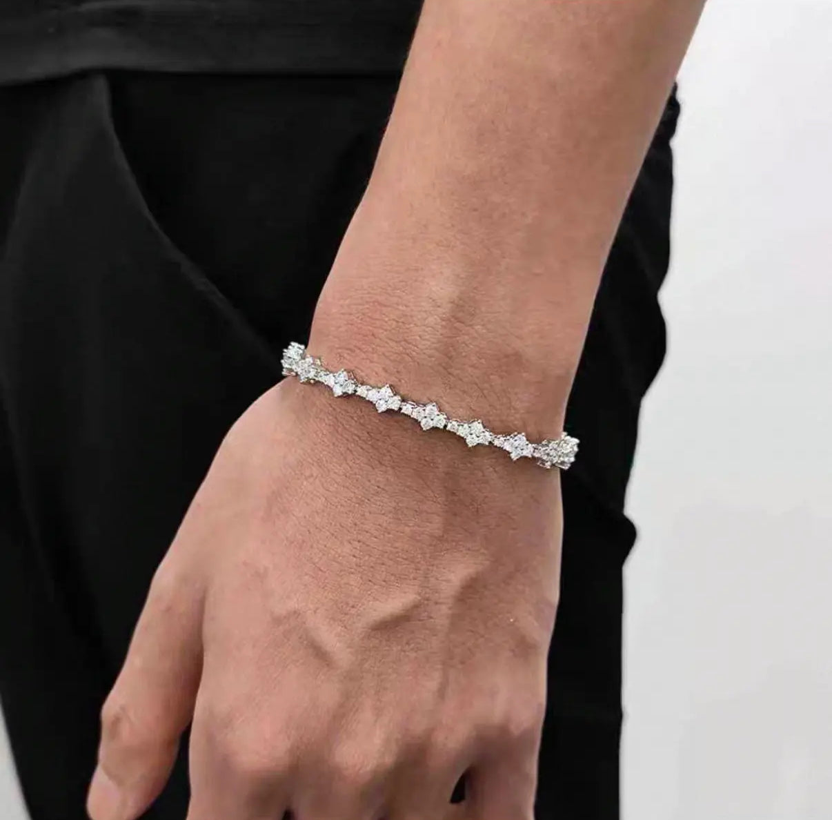 【Ice51】Triple Cut Tennis Chain Bracelet