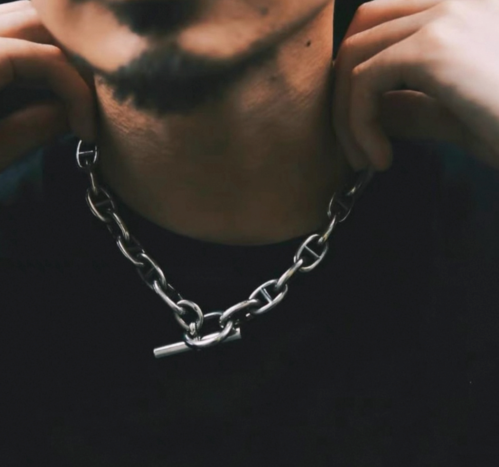 【Ice06】Anchor Chain Necklace