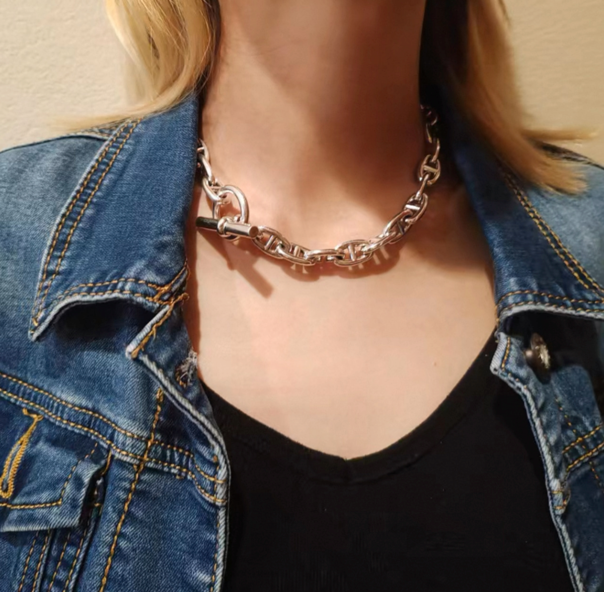 【Ice06】Anchor Chain Necklace