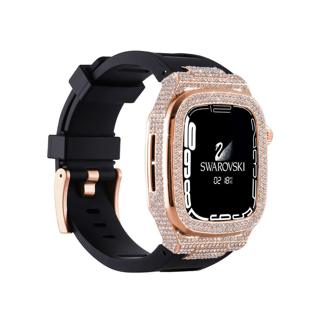 【Ice10】Iced Out Apple Watch Case
