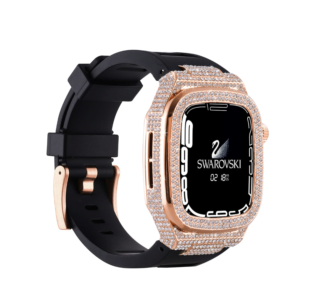 【Ice10】Iced Out Apple Watch Case