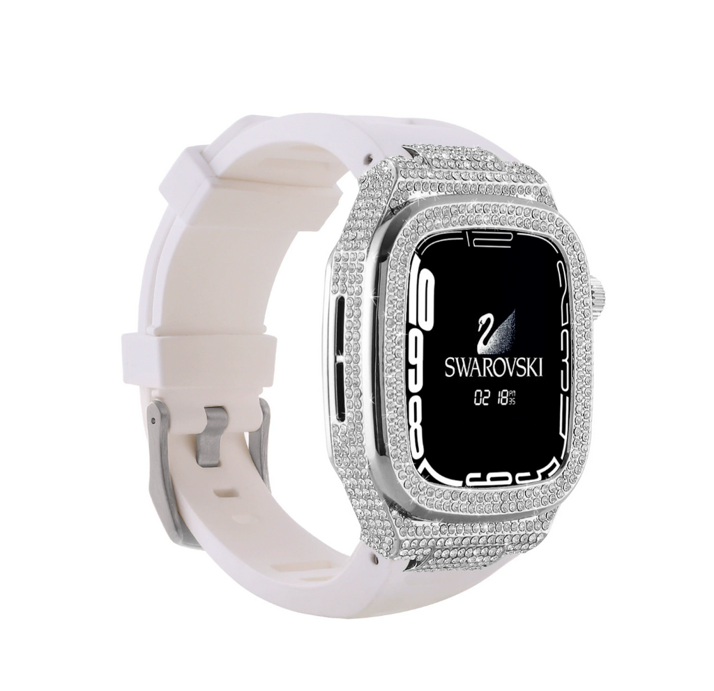 【Ice10】Iced Out Apple Watch Case