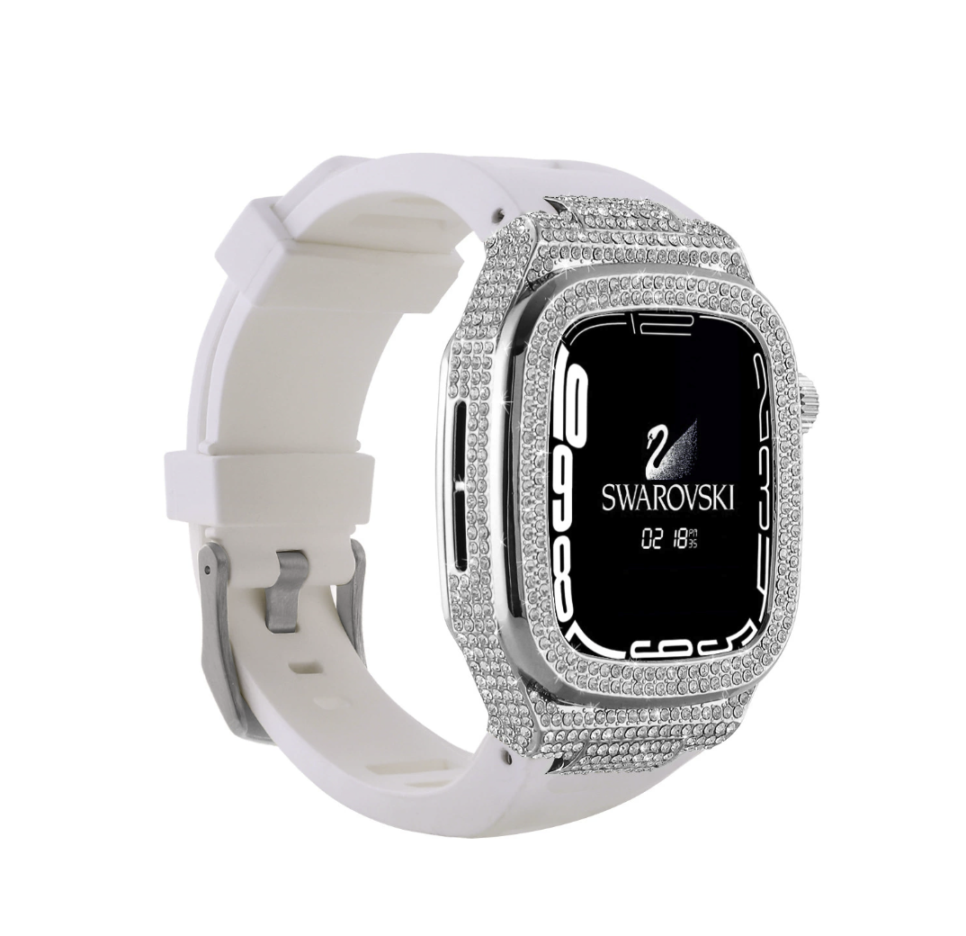 【Ice10】Iced Out Apple Watch Case