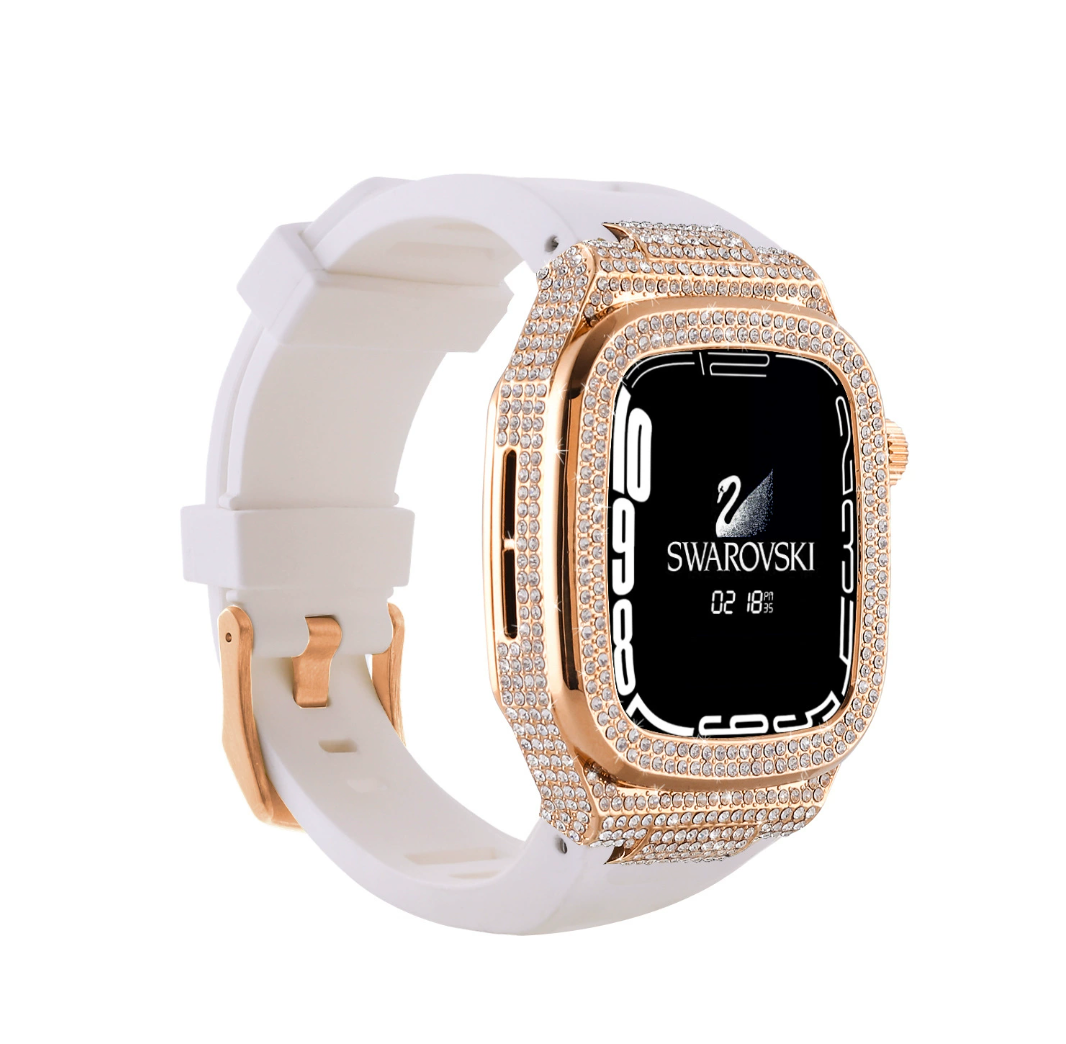 【Ice10】Iced Out Apple Watch Case