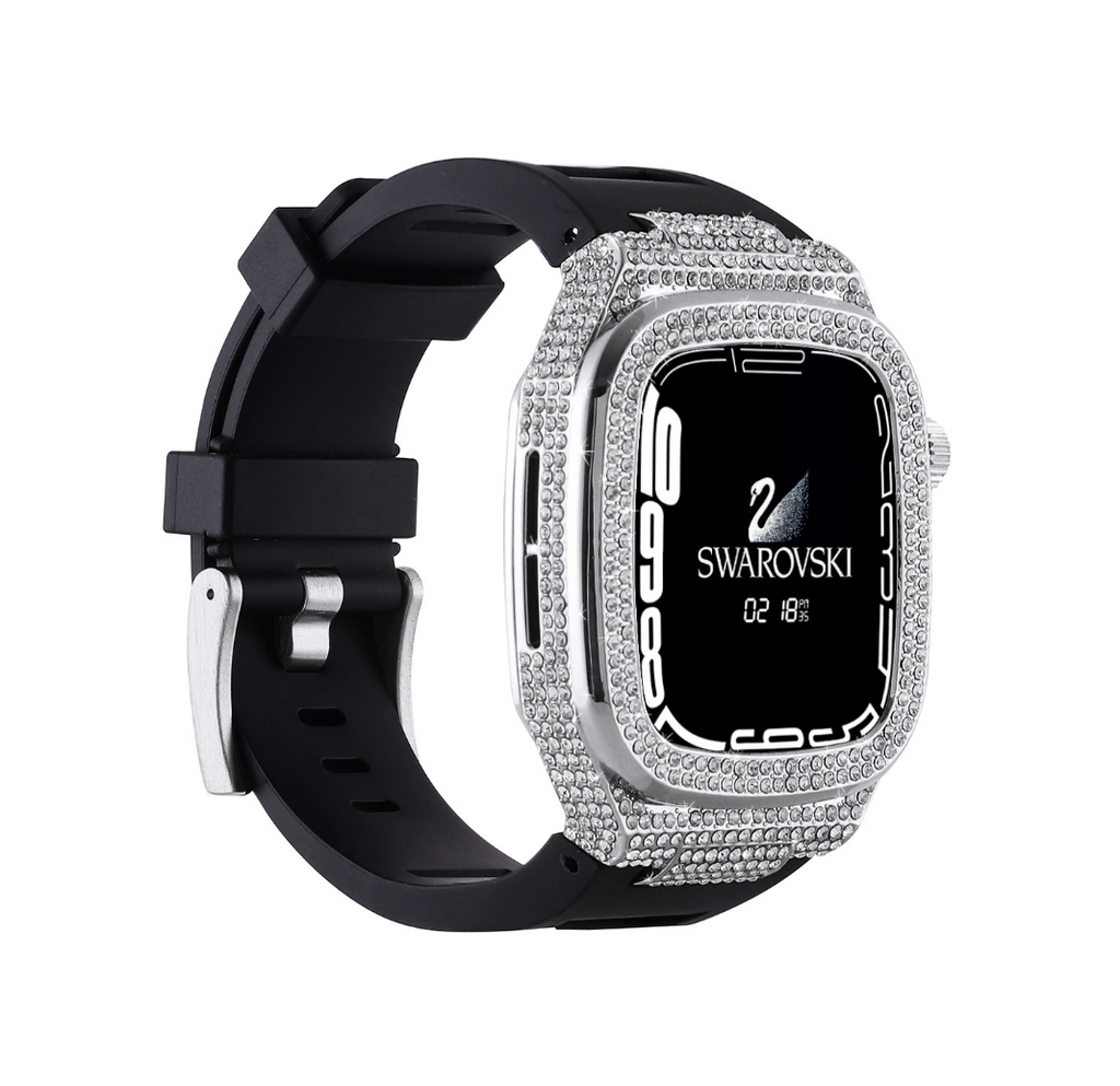 【Ice10】Iced Out Apple Watch Case