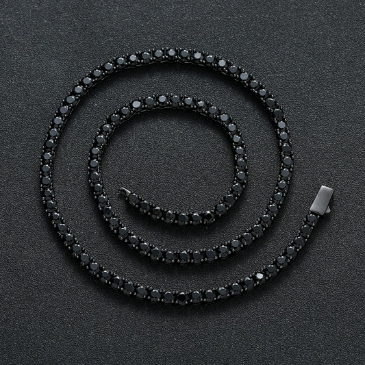 【Ice151】Luxury Black Zirconia Necklace