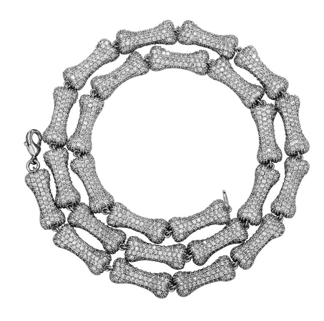 【Ice161】Bone Chain Necklace