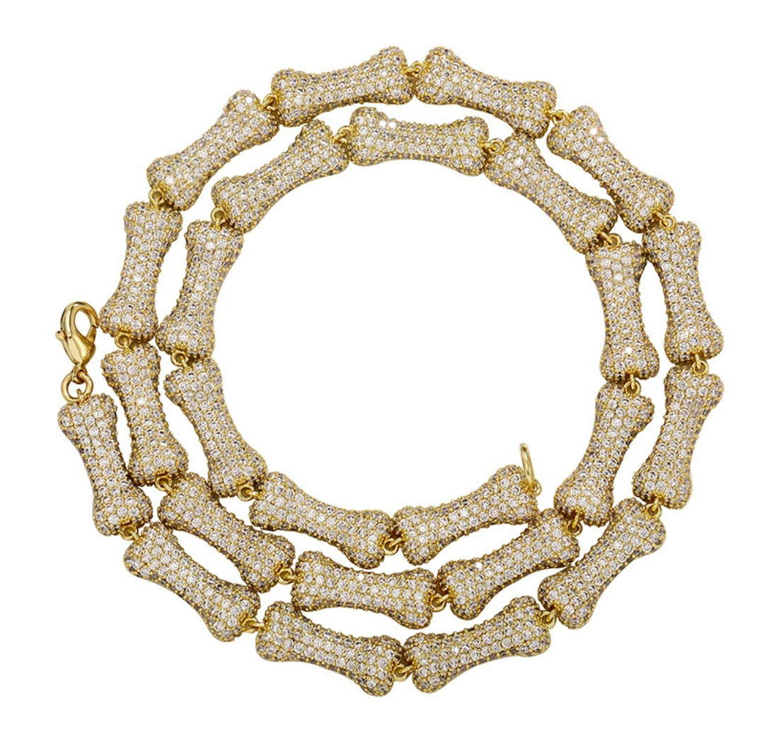 【Ice161】Bone Chain Necklace