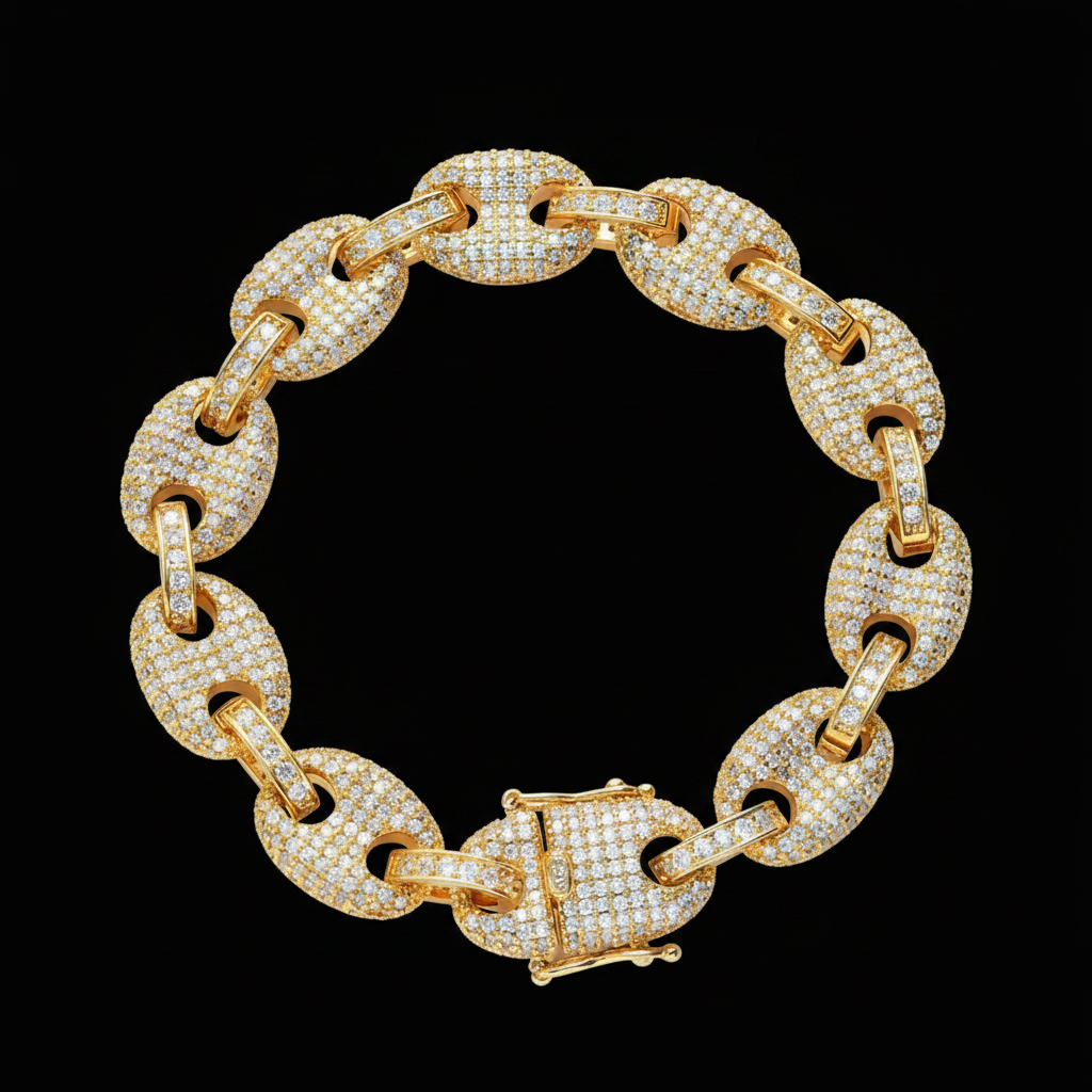 【Ice162】Iced Mariner Link Bracelet