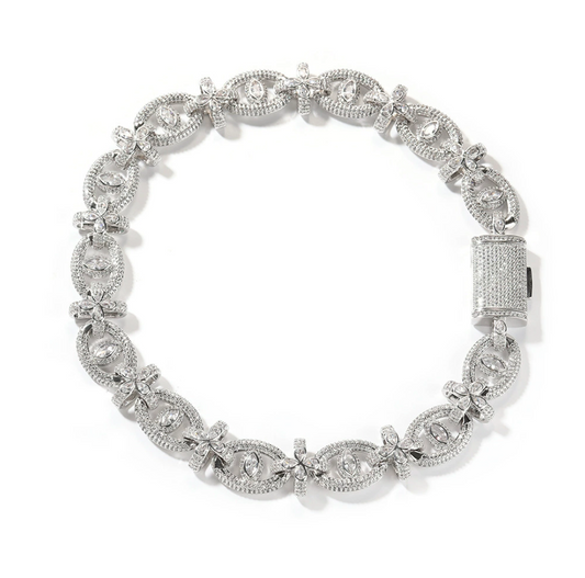 【Ice164】Clover Eyes Chain Bracelet