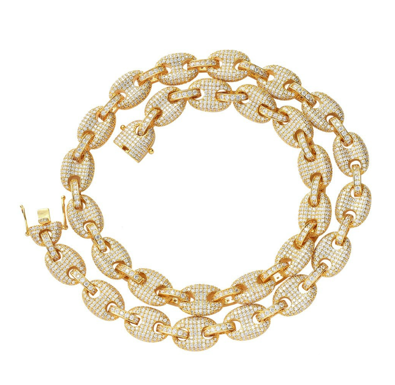 【Ice163】Iced Mariner Link Necklace