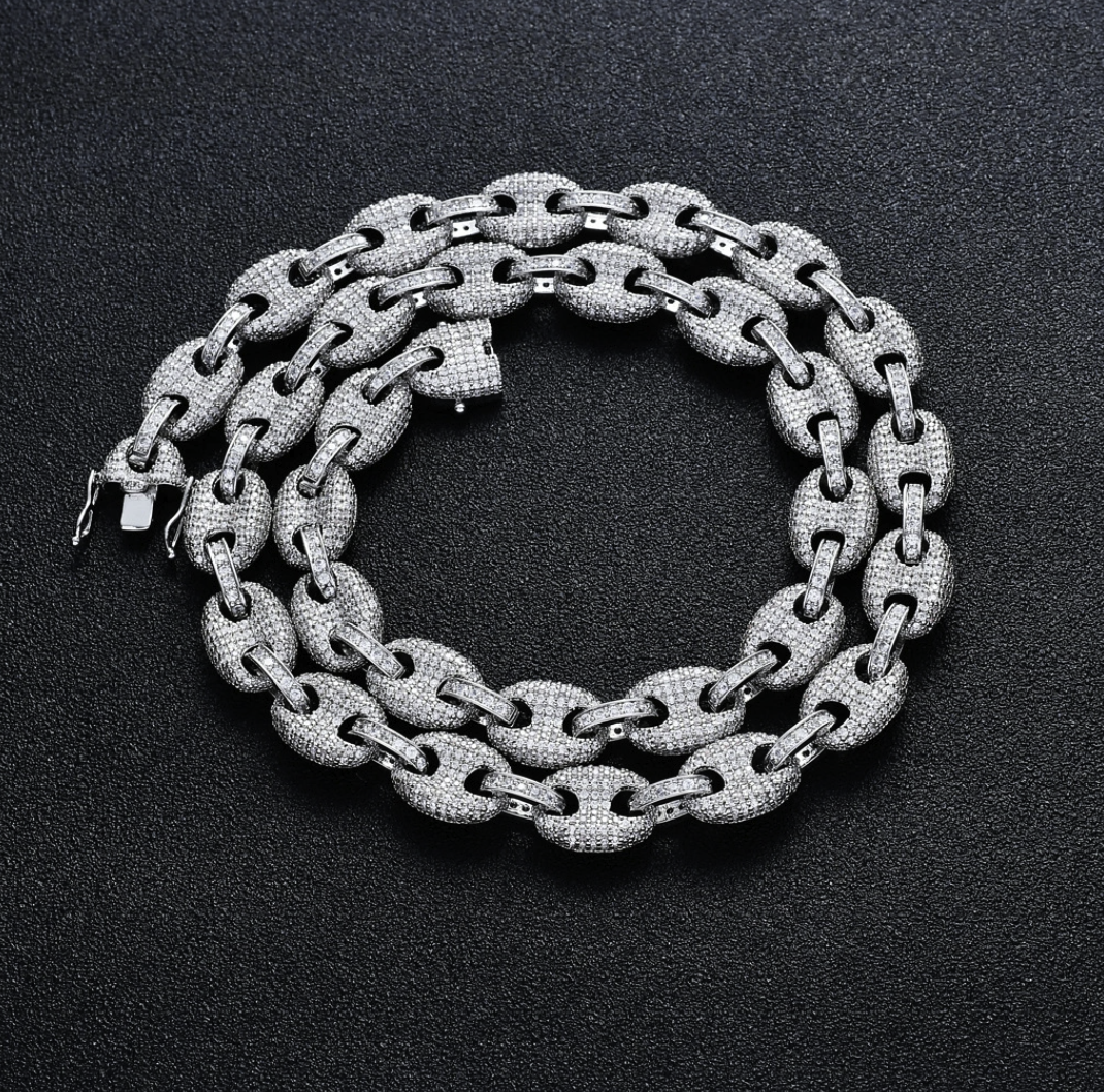 【Ice163】Iced Mariner Link Necklace