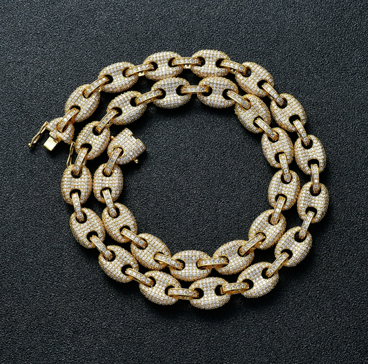 【Ice163】Iced Mariner Link Necklace