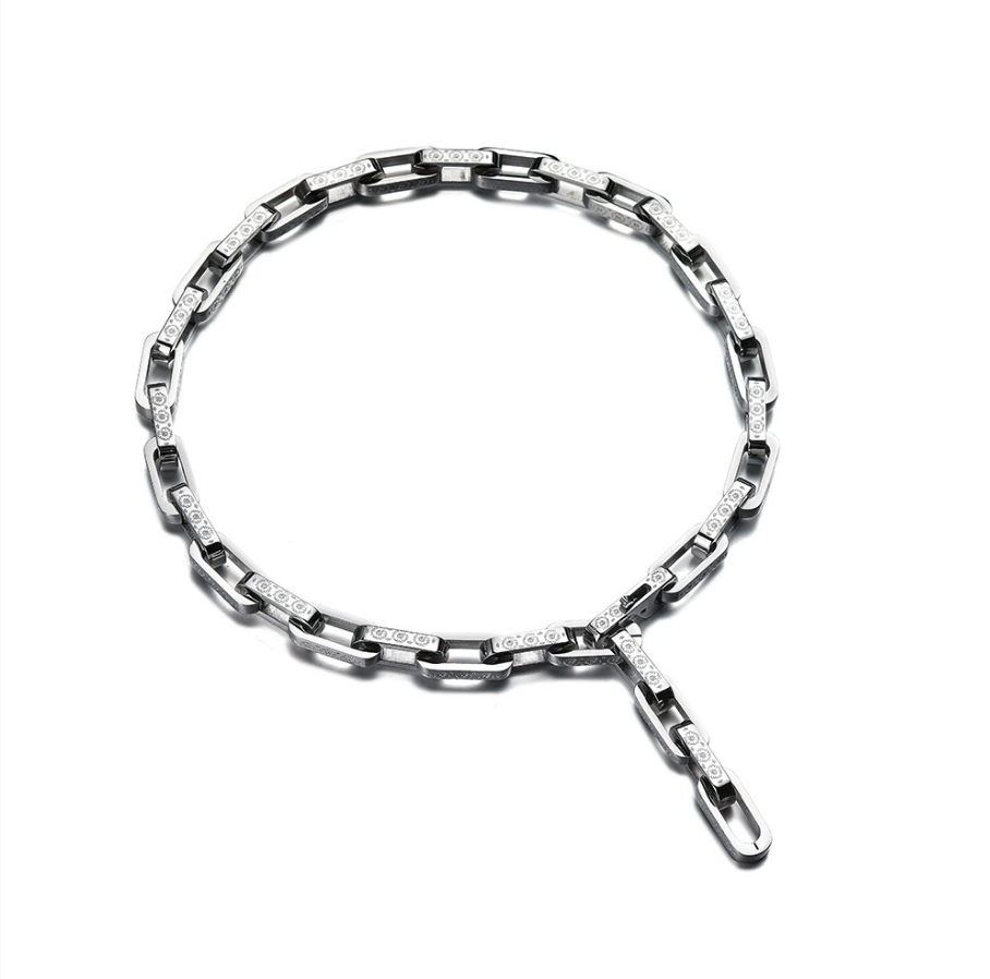 【Ice182】Hologram Link Chain Necklace