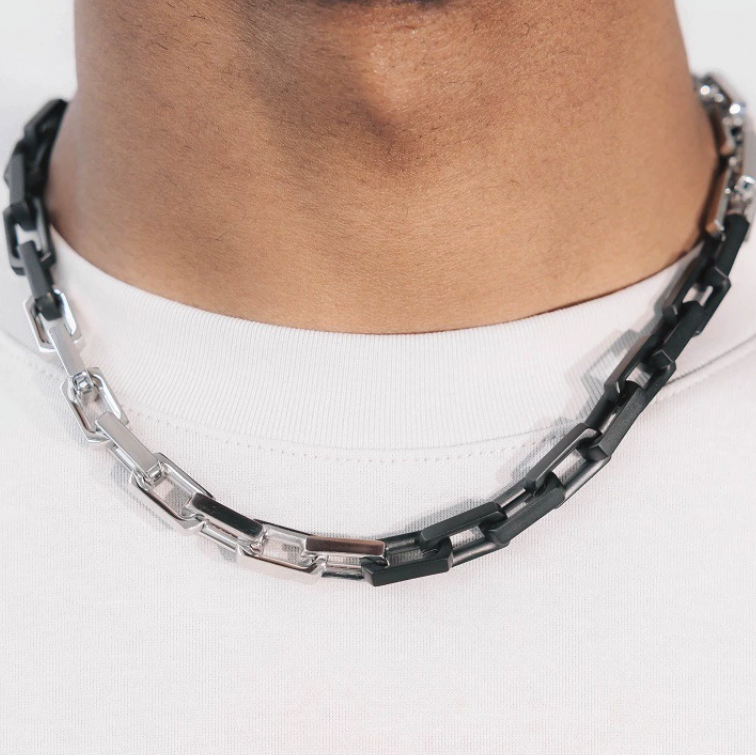 【Ice190】Evolve Box Chain Necklace