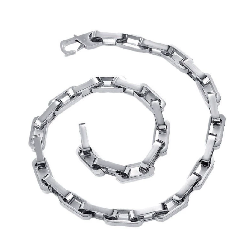【Ice190】Evolve Box Chain Necklace