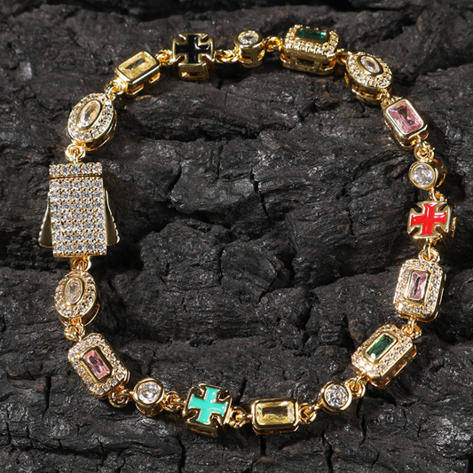 【Ice187】CC Gemstone Bracelet
