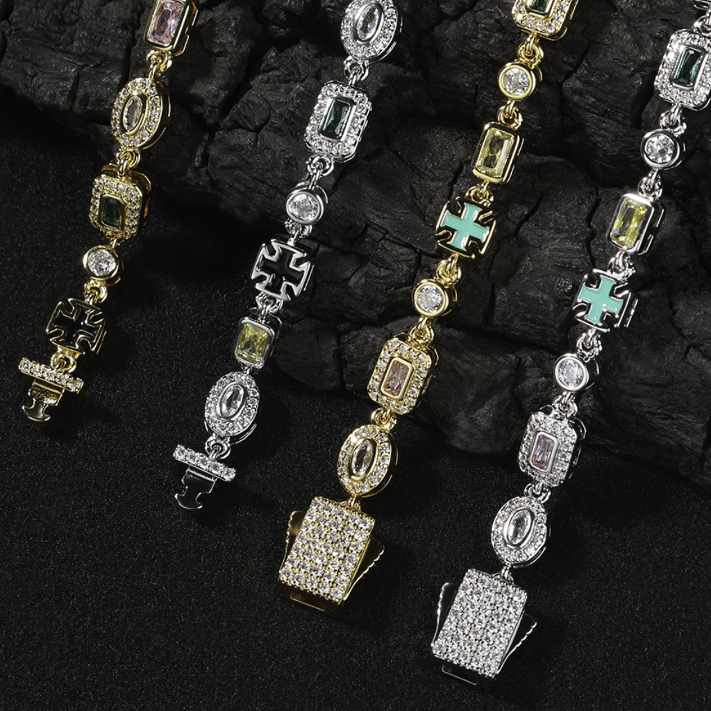 【Ice191】CC Gemstone Necklace