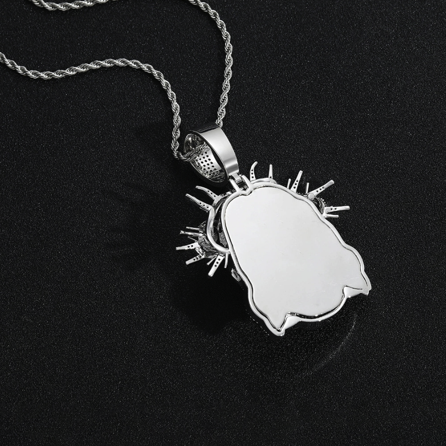 【Ice175】Iced Jesus Pendant