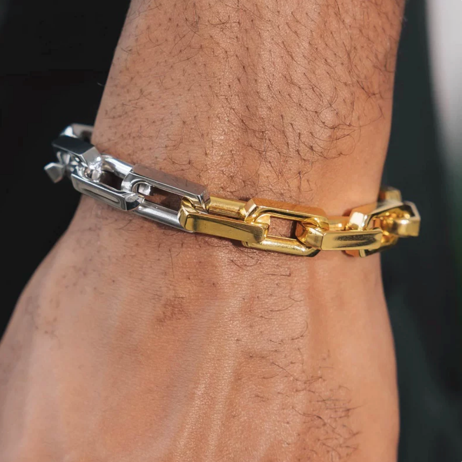 【Ice206】Evolve Box Chain Bracelet