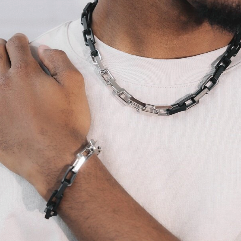 【Ice206】Evolve Box Chain Bracelet