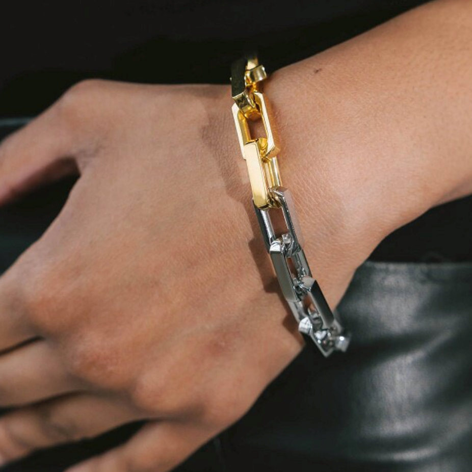【Ice206】Evolve Box Chain Bracelet