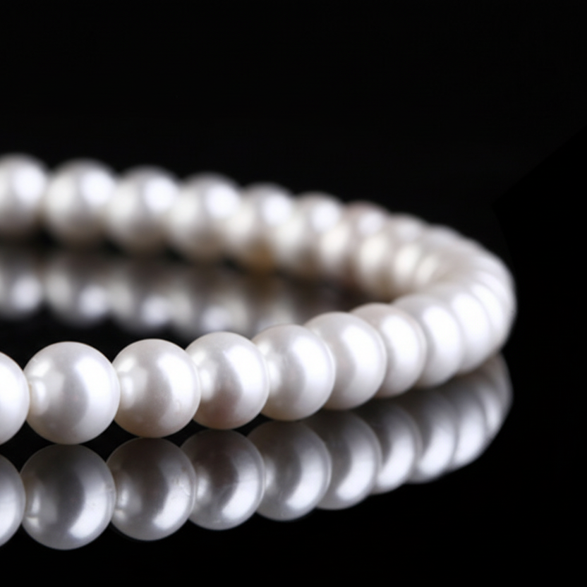 【Ice211】Ivory Cross Pearl Necklace