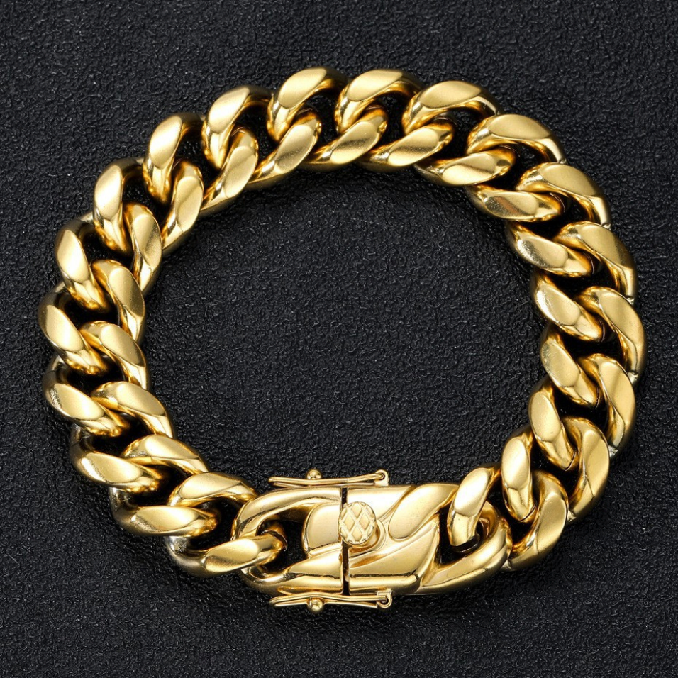 【Ice43】Cuban Link Chain Bracelet
