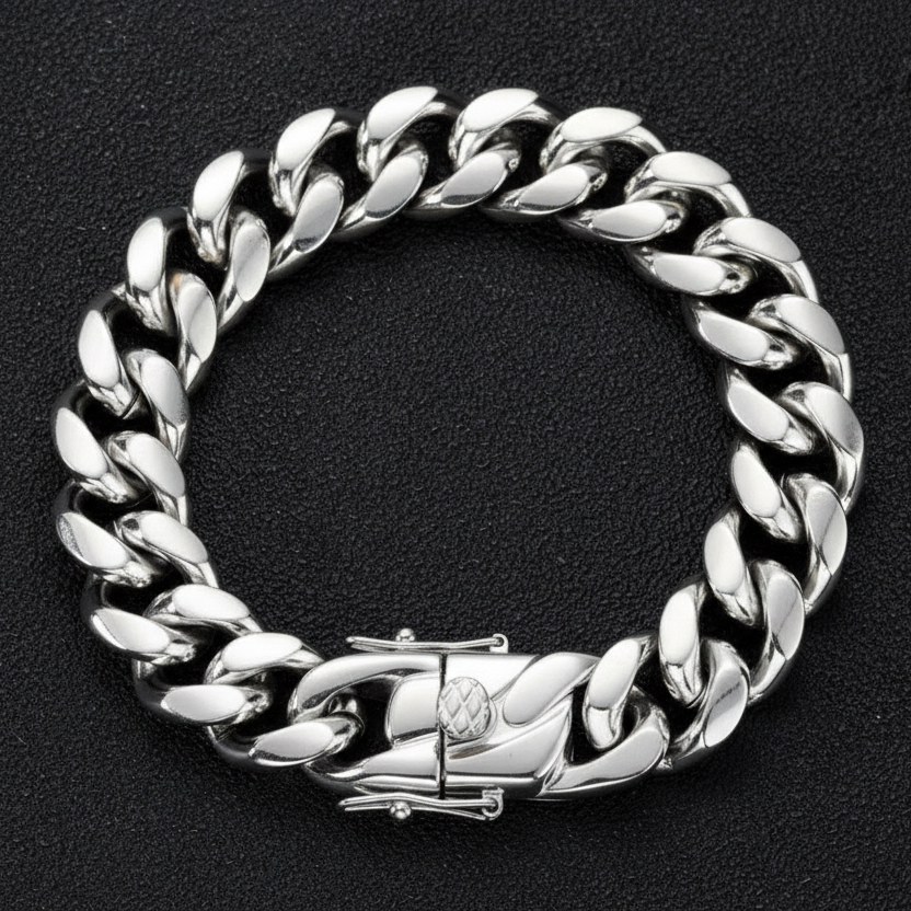 【Ice43】Cuban Link Chain Bracelet
